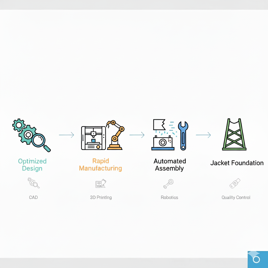 Fast Manufacturing Jacket - Optimized jacket foundation designs for rapid manufacturing